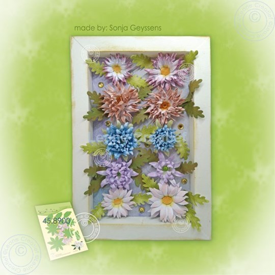 Bild von Daisies in a picture frame