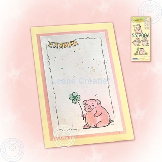 Picture of Piglet with clover