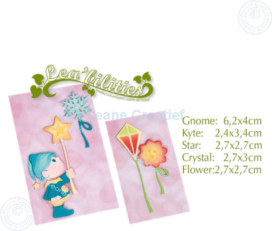 Image sur Lea’bilitie® petit Gnome matrice pour découper & gaufrage